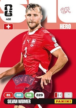 Silvan Widmer Switzerland Panini FIFA World Cup 2026 Adrenalyn XL #460